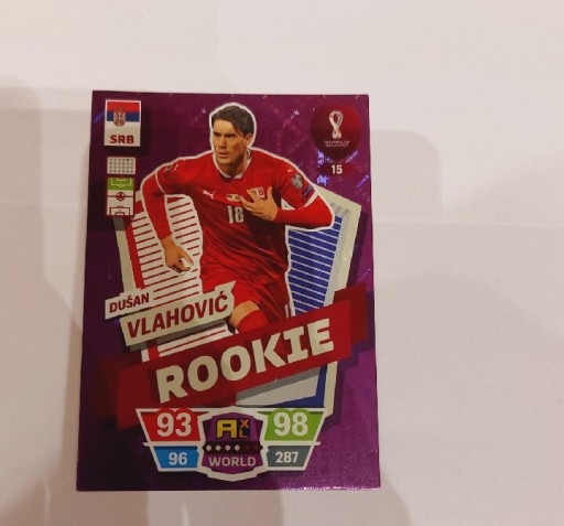 Zdjęcie oferty: Fifa world qatar 2022 Rookie Vlahovic 15