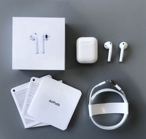 Zdjęcie oferty: Słuchawki airpods 2 z ładowarka