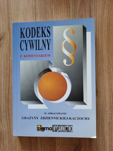 Zdjęcie oferty: Kodeks Cywilny - Zdziennicka Kaczocha