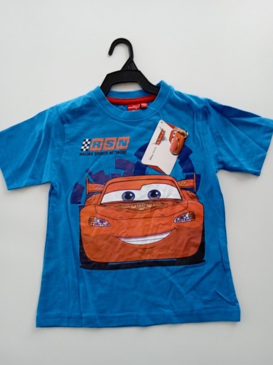 Zdjęcie oferty: T-shirt koszulka Cars Auta 104/110