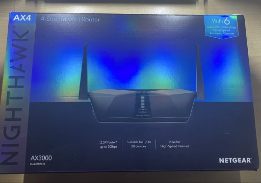 Zdjęcie oferty: Netgear Nighthawk AX3000 – używany w bardzo dobrym stanie, komplet