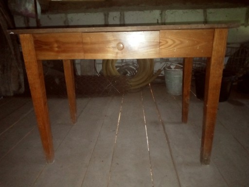 Zdjęcie oferty: Stary masywny drewniany stół