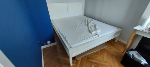 Zdjęcie oferty: Łóżko IKEA białe z materacem