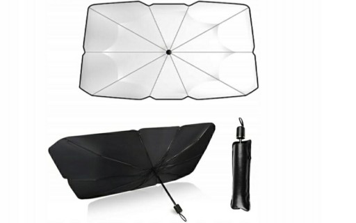 Zdjęcie oferty: Wewnętrzny parasol samochodowy na szybę 140X79 cm