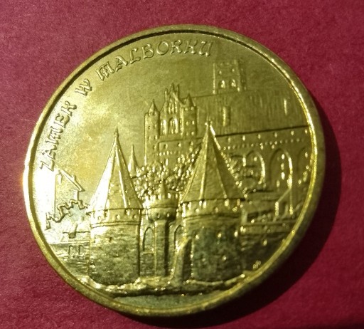 Zdjęcie oferty: Zamek w Malborku 2 zł 