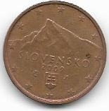 Zdjęcie oferty: SLOVENSKO 2 CENT 2009 ROK.