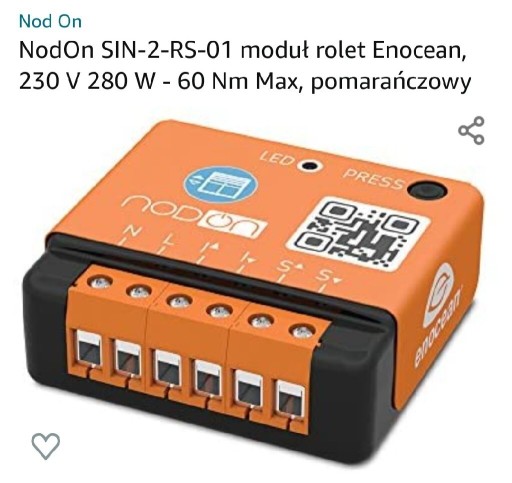 Zdjęcie oferty: Nodon Sin-2-1-01 moduł rolet