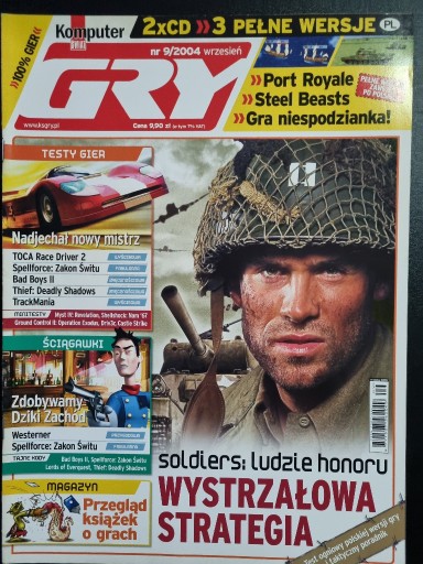 Zdjęcie oferty: KOMPUTER ŚWIAT GRY nr. 9/2004 - bez płyt