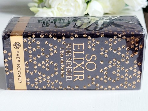 Zdjęcie oferty: Yves Rocher SO Elixir Bois Sensuel EDP 50 ml w folii, wanilia i irys