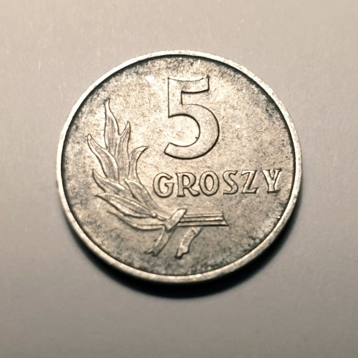 Zdjęcie oferty: Polska - Moneta 5 gr 1971
