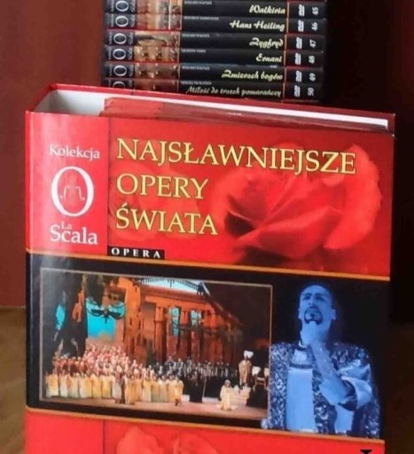 Zdjęcie oferty: La Scala, Najsławniejsze opery świata  70 DVD