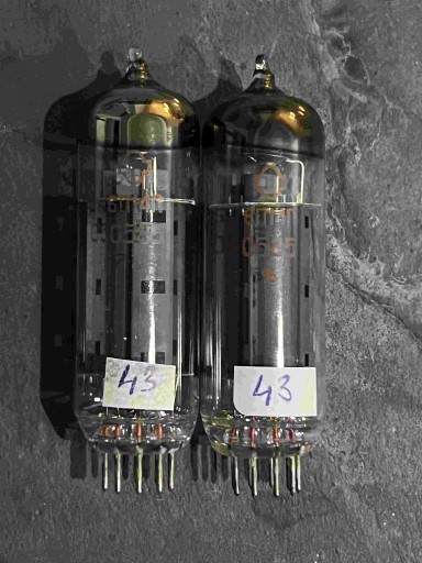 Zdjęcie oferty: Dobrana Para 6p14p / EL84 "Reflektor" 1985r. NOS