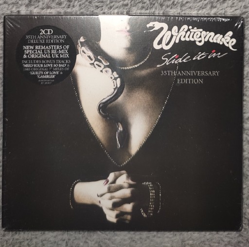 Zdjęcie oferty: Whitesnake 2 CD Slide it in (nowa w folii)