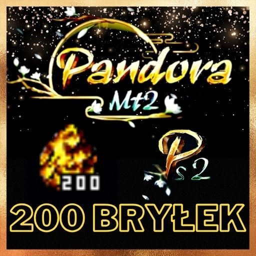 Zdjęcie oferty: PandoraMT2 s2 200B - 100KKK (05.01.2024) ONLINE