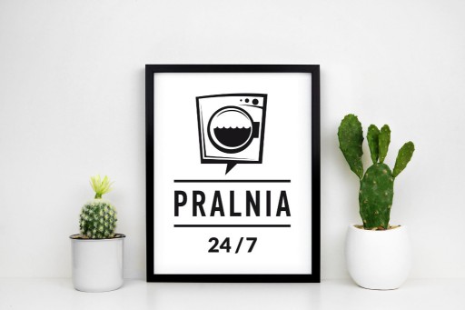 Zdjęcie oferty: plakat do pralni - format A4 - PRALNIA