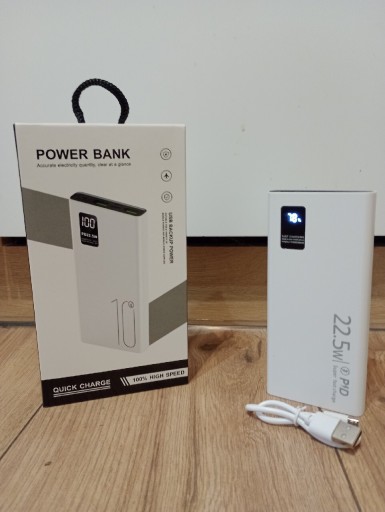 Zdjęcie oferty: POWERBANK 10 000 mAh 22,5W Szybkie ŁadowanieBIAŁY