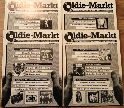 Zdjęcie oferty: ZESTAW - 4 Wydawnictwa Oldie – Markt. 