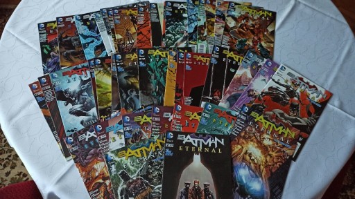 Zdjęcie oferty: BATMAN ETERNAL #1-24,26-43 -komiksy z USA!