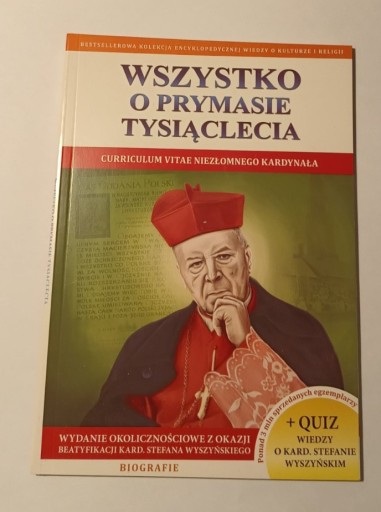 Zdjęcie oferty: Karcynał Stefan Wyszyński Życie i dzieło