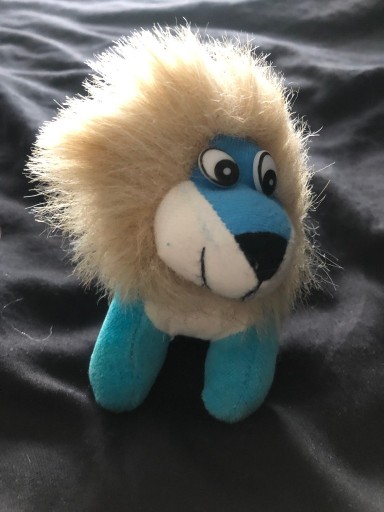 Zdjęcie oferty: Miś pluszak maskotka zabawka lew niebieski dla dzi