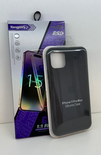 Zdjęcie oferty: SZKLO HARTOWANE+ETUI IPHONE 11 PRO MAX 