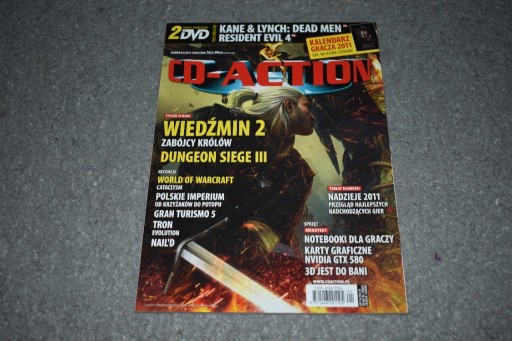 Zdjęcie oferty: Czasopismo CD Action CD-Action 1/2011 # 186 2011