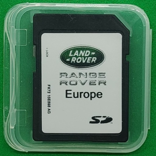 Zdjęcie oferty: Mapa Europy karta SD dla Land Rover/Range Rover