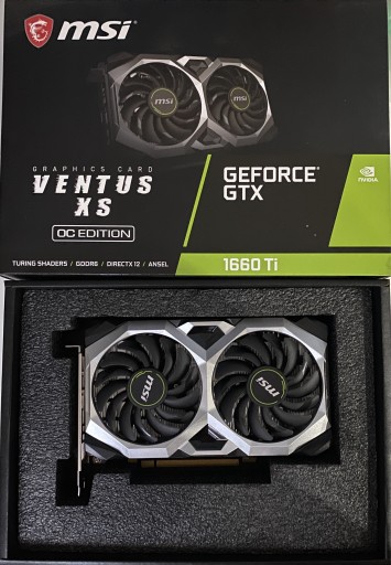 Zdjęcie oferty: Gforce GTX 1660 ti MSI