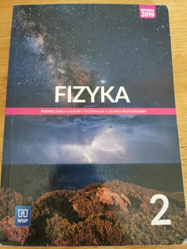 Zdjęcie oferty: Fizyka 2 podręcznik WSiP 