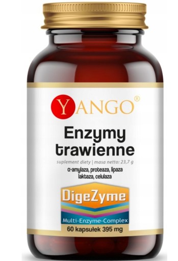 Zdjęcie oferty: Yango Enzymy Trawienne suplement diety 60 kaps.