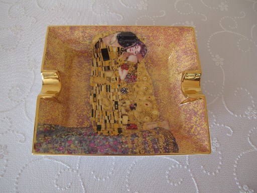 Zdjęcie oferty: Gustav Klimt Porcelana popielniczka