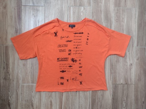 Zdjęcie oferty: T-shirt pomarańczowy Reserved YFL