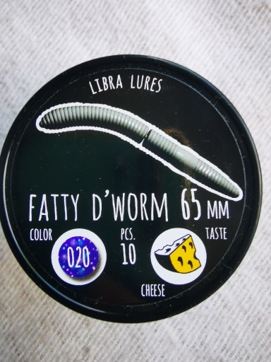 Zdjęcie oferty: LIBRA LURES - Fatty D'Worm 65 kol. 020 purple- ser