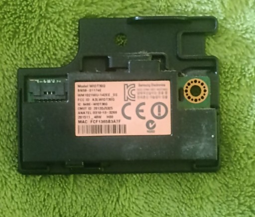 Zdjęcie oferty: MODUL WIFI SAMSUNG UE48J6370 WIDT 30Q BN59-01174E -TANIO;-)