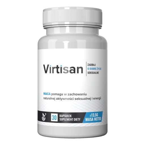 Zdjęcie oferty: Virtisan - Suplement diety na męskość 30 kaps