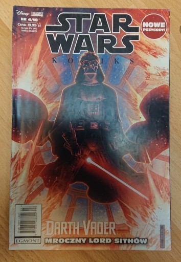 Zdjęcie oferty: STAR WARS KOMIKS 4/18 DARTH VADER