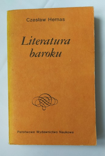 Zdjęcie oferty: LITERATURA BAROKU – Czesław Hernas