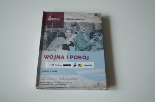 Zdjęcie oferty: WOJNA I POKÓJ - BONDARCZUK - W FOLII - 4 DVD 
