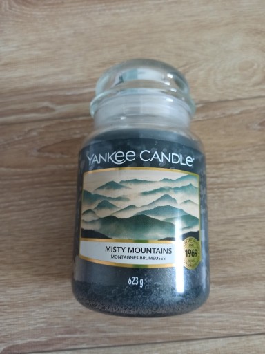 Zdjęcie oferty: YANKEE CANDLE świeca Misty Mountains duża 623g