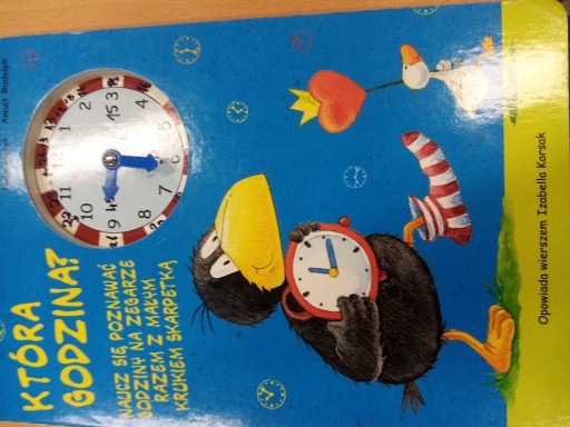 Zdjęcie oferty: która godzina, z zegarem nauka  , dla dzieci 