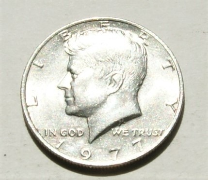 Zdjęcie oferty: 1/2 dolar 1977  half dollar Kennedy Stan!!!