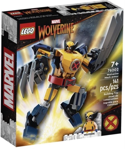 Zdjęcie oferty: LEGO MARVEL Mechaniczna zbroja Wolverine’a # 76202