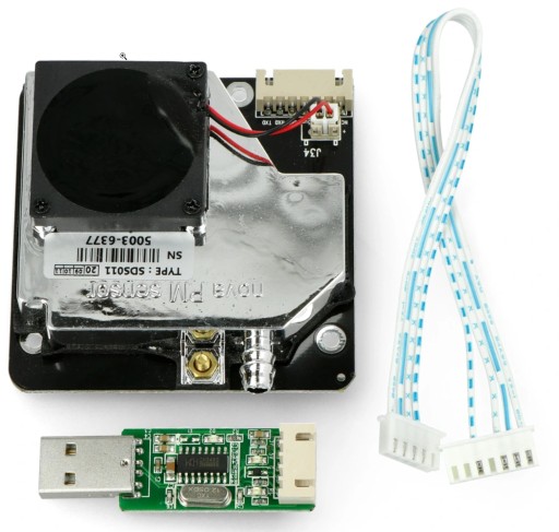 Zdjęcie oferty: Czujnik/sensor/detektor jakości powietrza SDS011 PM2.5 PM10 dokładny