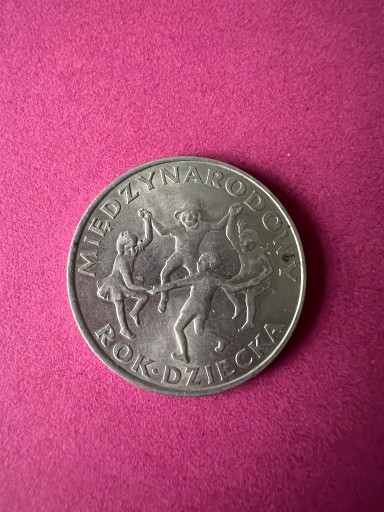 Zdjęcie oferty: Moneta 20 zł, 1979, Międzynarodowy Rok Dziecka