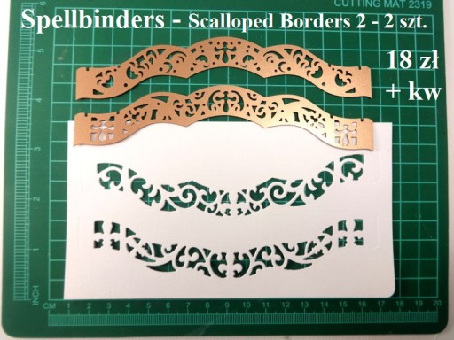 Zdjęcie oferty: WYKROJNIK - Scalloped Borders 2 - 2 - Spellbinders