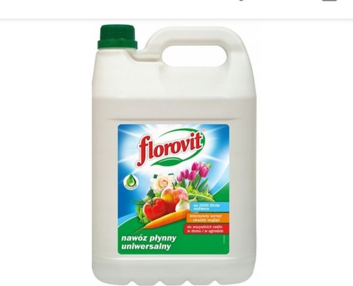 Zdjęcie oferty: Nawóz płynny uniwersalny florovit 5,5kg 