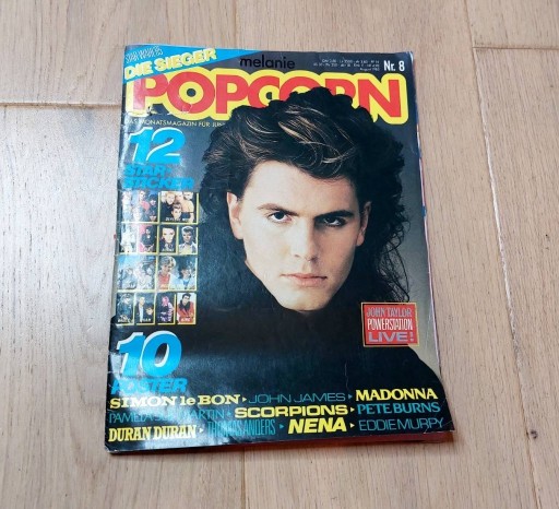 Zdjęcie oferty: Popcorn Germany - 8/1985 - plakaty w środku