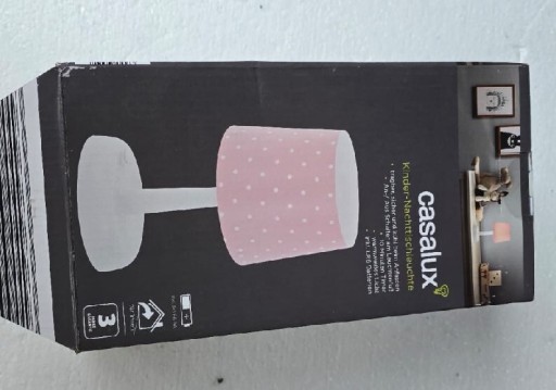 Zdjęcie oferty: Lampka nocna  różowa 