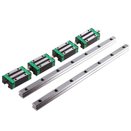 Zdjęcie oferty: Prowadnice + wózki CNC 2x HGR20 700mm + 4x HGH20CA