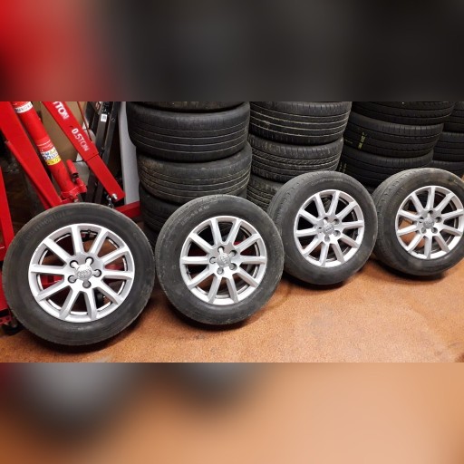 Zdjęcie oferty: Felgi Audi Koła Opony Continental 225/55 R16